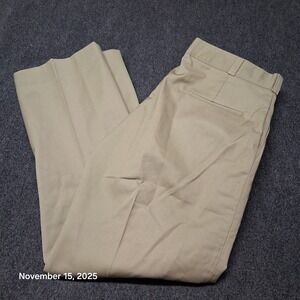 Vintage Protexall Pants 60s 70s Tan Size 38x30 Made in USA Chinos Pleated  Khaki